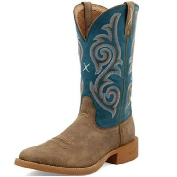 Twisted X Women's 11" Tech X Western Boots- Broad Square Toe- Ginger 9.5 - Picture 1 of 13